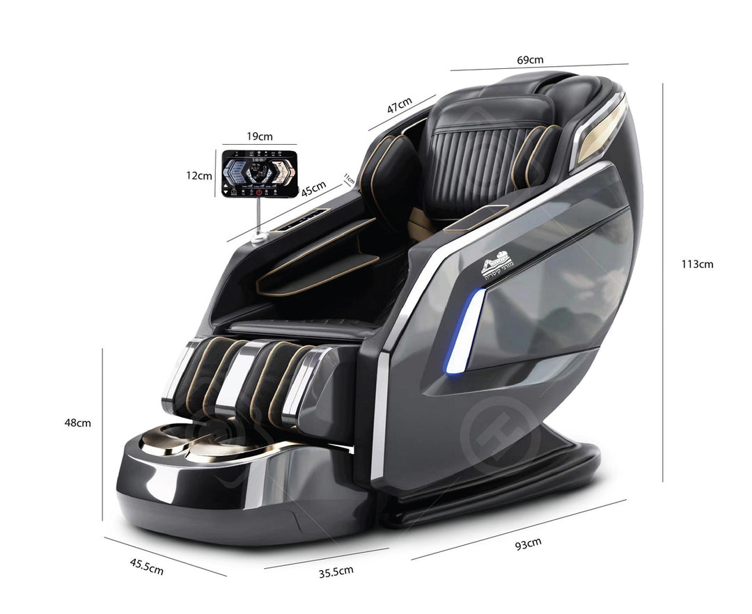 כיסא עיסוי חכם אלפא מבית מזרני קיסריה