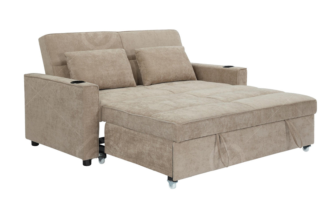 ספפה דגם מילאנו נפתחת למיטה זוגית - מבית מזרני קיסריה